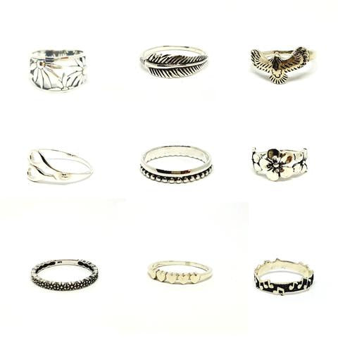 sterling rings