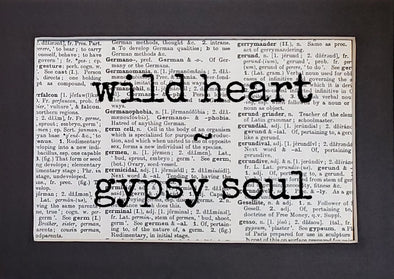 wild heart print