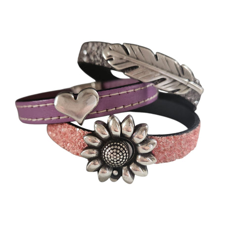 leather cuffs