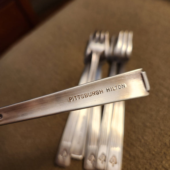 Pittsburgh Hilton cocktail forks