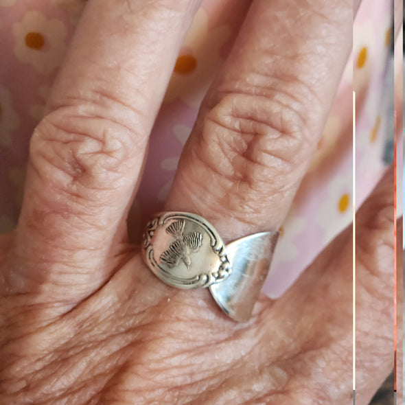 state bird spoon rings M