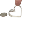 pocket heart -necklace or keychain 124