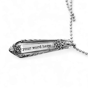 z-stamped necklace / pendant CUSTOM