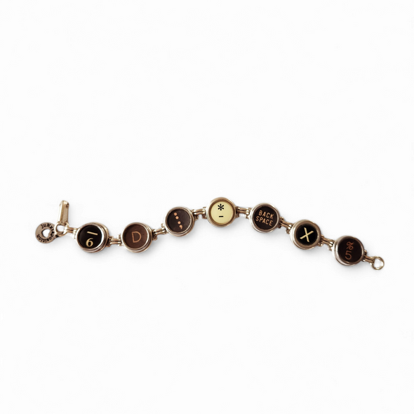 typewriter key bracelet 01