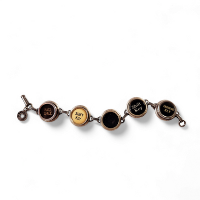 typewriter key bracelet 15