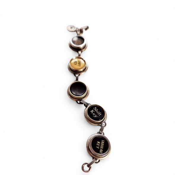 typewriter key bracelet 15