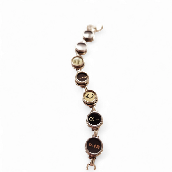 typewriter key bracelet 02