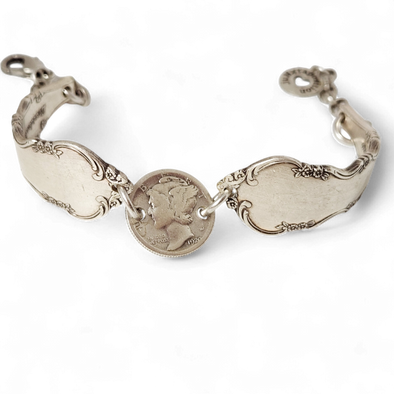 silverware coin bracelet c4