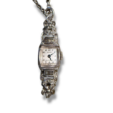 vintage watch necklace 06