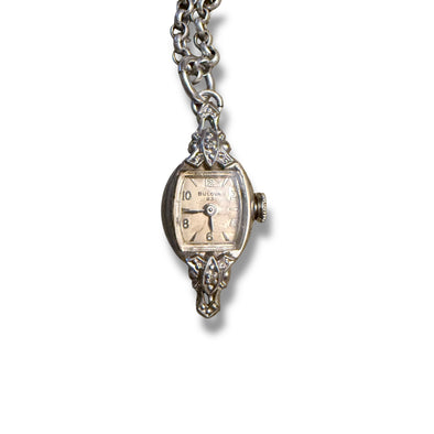 vintage watch necklace 05