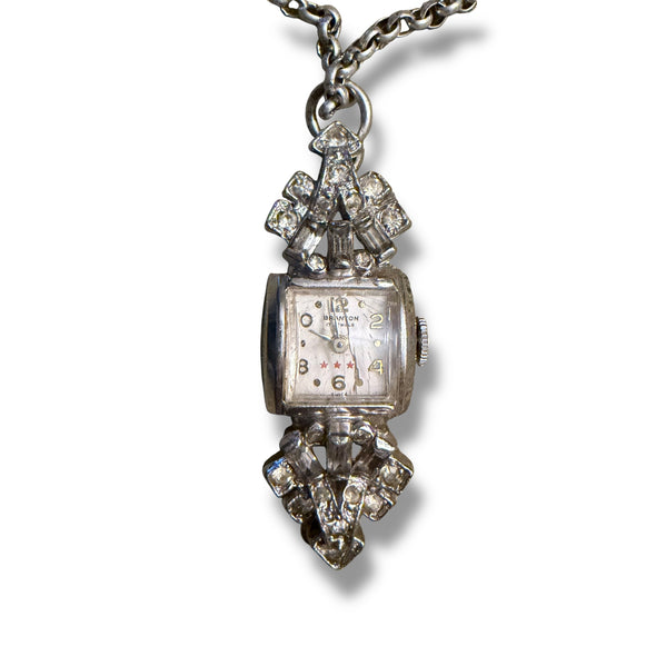 vintage watch necklace 03