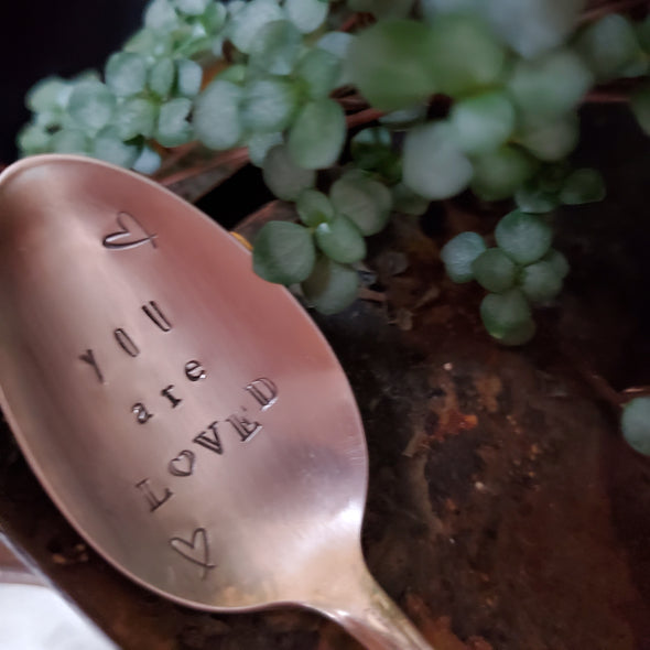 you are loved spoon