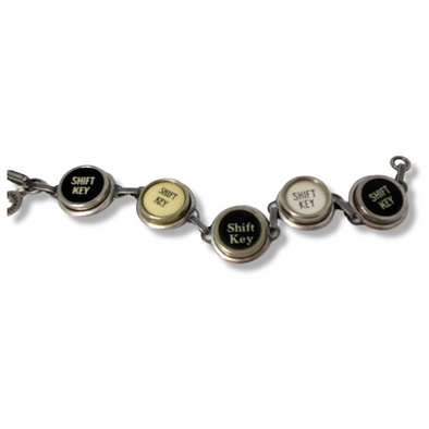 tbr238 typewriter key bracelet