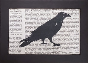 crow print