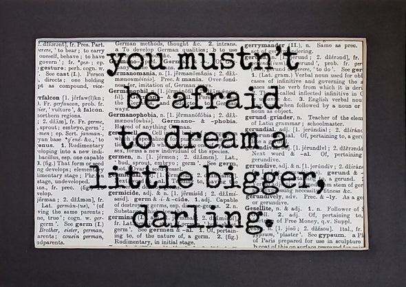 dream bigger print