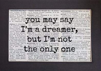 dreamer print