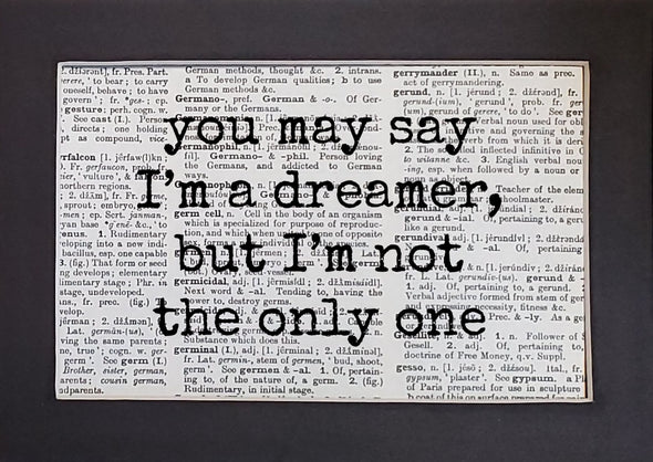 dreamer print