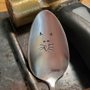 kitty cat spoon
