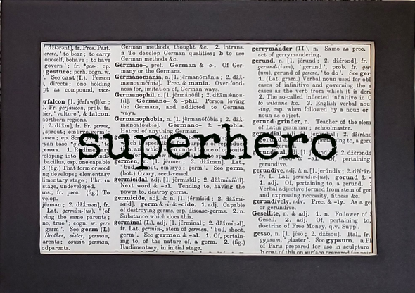 superhero print