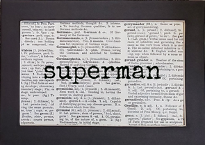 superman print