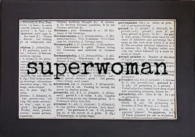 superwoman print