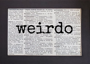 weirdo print